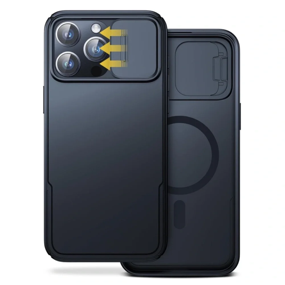 Humixx for iPhone 15 Pro Case Magnetic with Camera Cover